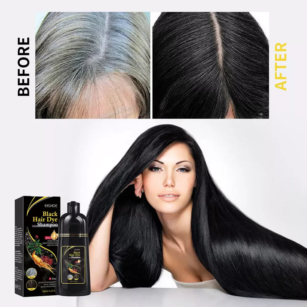 Elimina Canas | Shampoo Negro Instantaneo