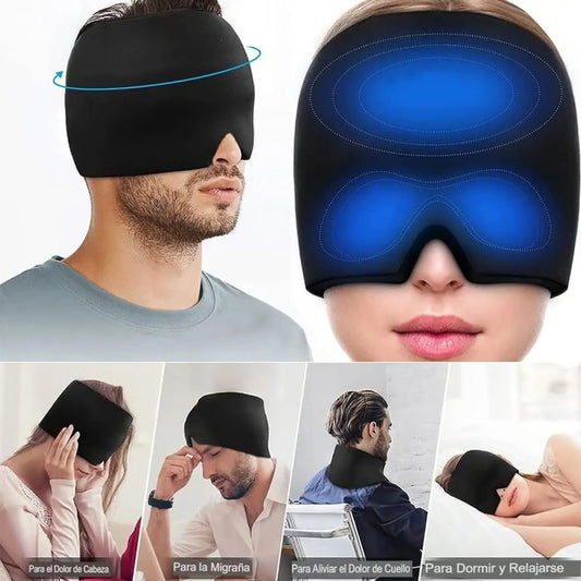 Gorro Terapéutico Para Migraña Con Gel 2x1